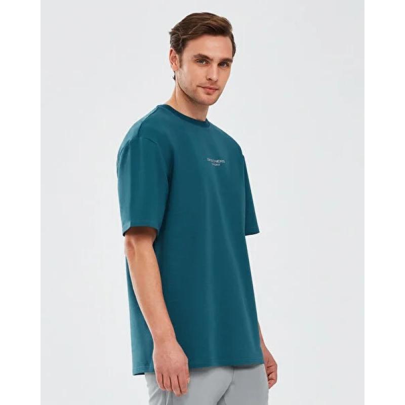 Skechers Graphic M Short Sleeve Erkek T-shirt (S231094-405) Skechers Graphic M Short Sleeve Erkek T-shirt (S231094-405)