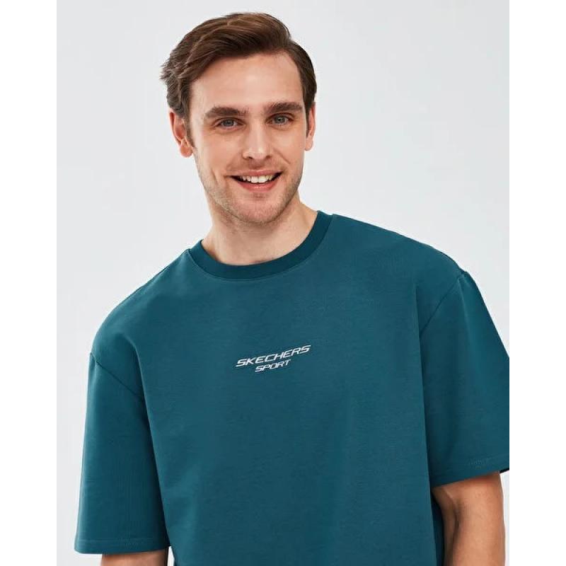 Skechers Graphic M Short Sleeve Erkek T-shirt (S231094-405) Skechers Graphic M Short Sleeve Erkek T-shirt (S231094-405)