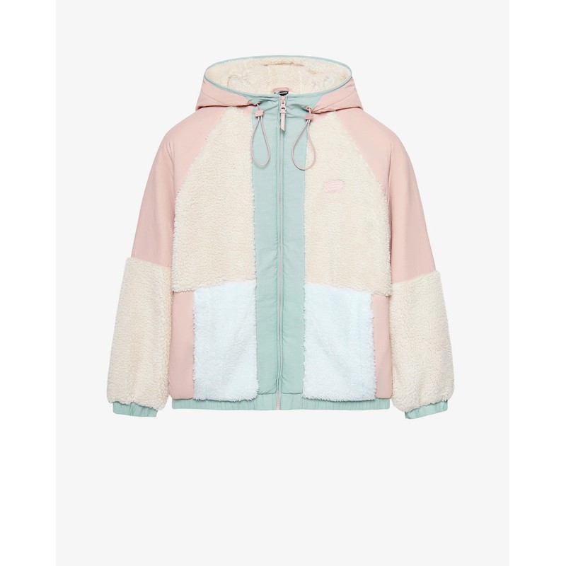 Skechers W Outdoor Fleece Full Zip Sherpa Kadın Ceket (S232311-0273) Pembe