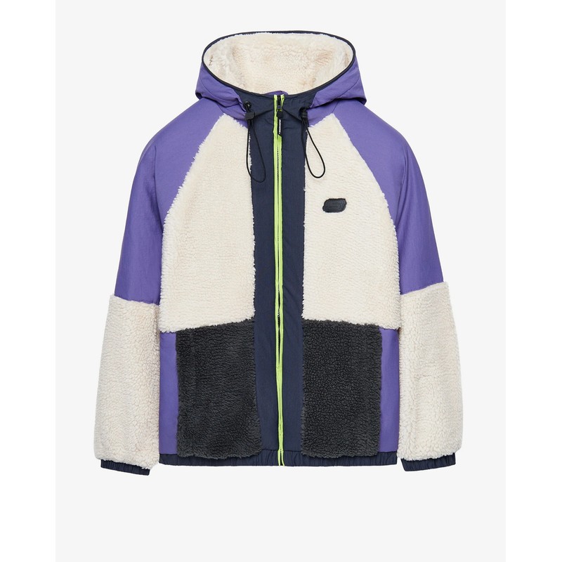 Skechers W Outdoor Fleece Full Zip Sherpa Kadın Ceket (S232311-4198) Mor