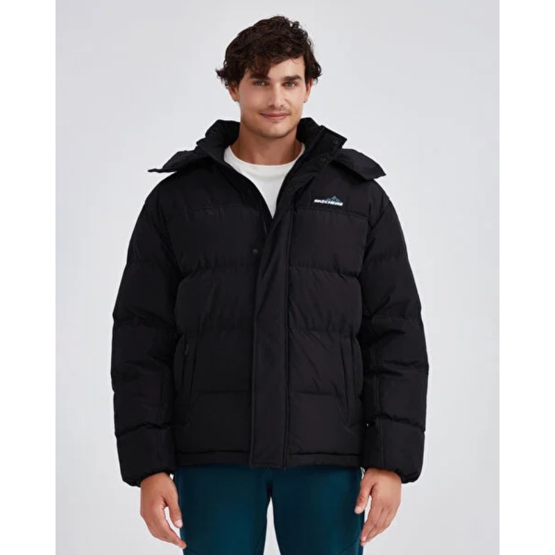 Skechers Outerwear Padded Jacket Erkek Mont (S232432-001) Skechers Outerwear Padded Jacket Erkek Mont (S232432-001)