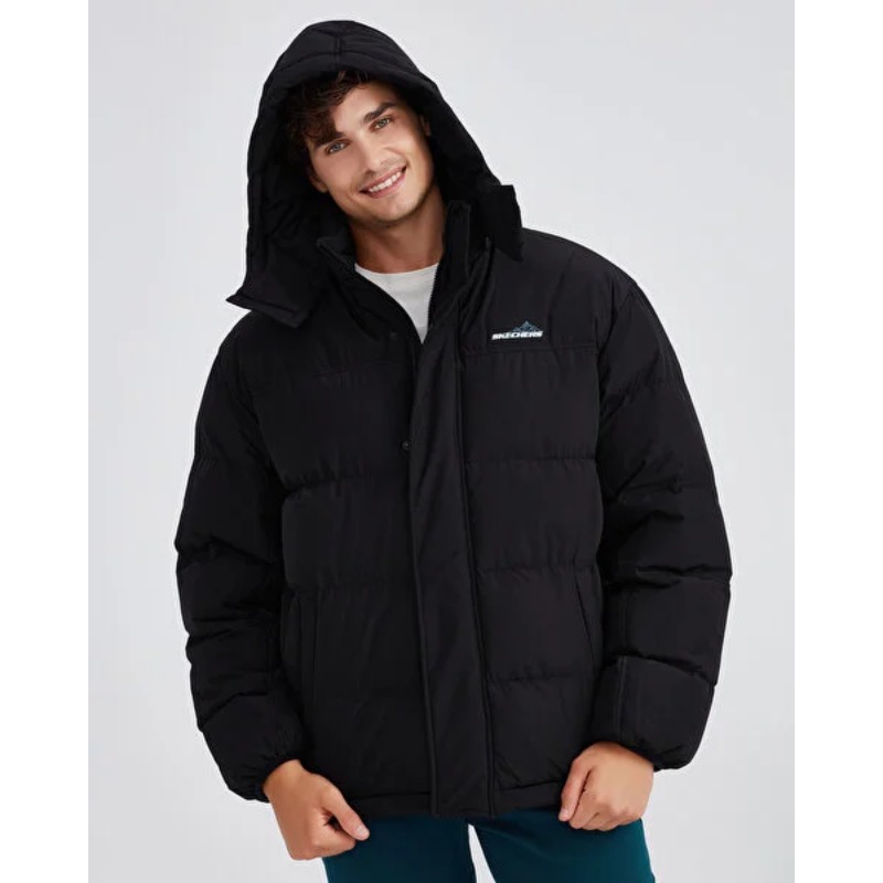Skechers Outerwear Padded Jacket Erkek Mont (S232432-001) Skechers Outerwear Padded Jacket Erkek Mont (S232432-001)