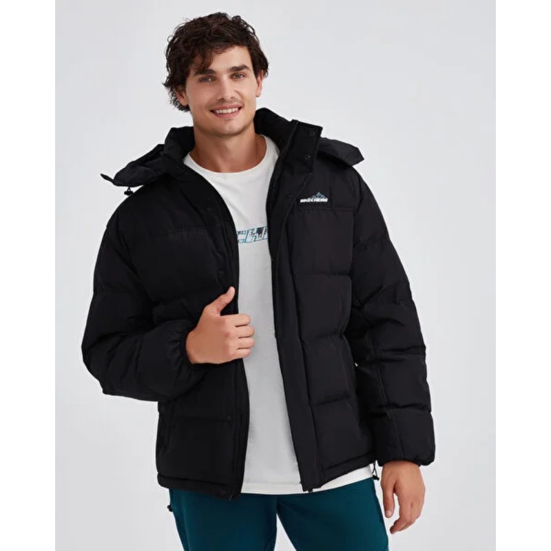 Skechers Outerwear Padded Jacket Erkek Mont (S232432-001) Skechers Outerwear Padded Jacket Erkek Mont (S232432-001)