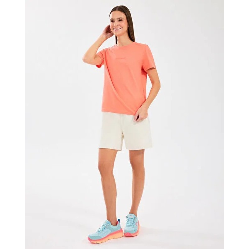 Skechers W Essential Crewneck Kadın T-Shirt (S2510029-817) Skechers W Essential Crewneck Kadın T-Shirt (S2510029-817)