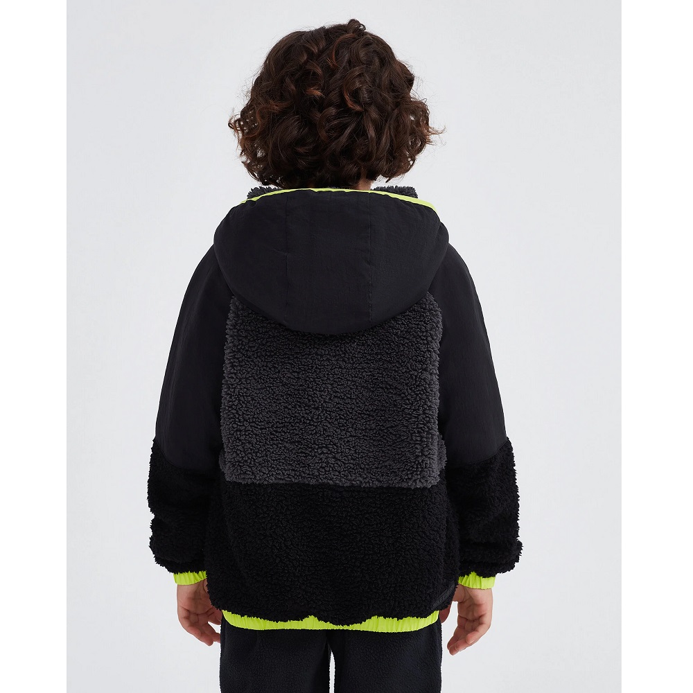 Skechers B Outdoor Fleece Full Zip Sherpa Erkek Çocuk Ceket (SK232203-001) Skechers B Outdoor Fleece Full Zip Sherpa Erkek Çocuk Ceket (SK232203-001)