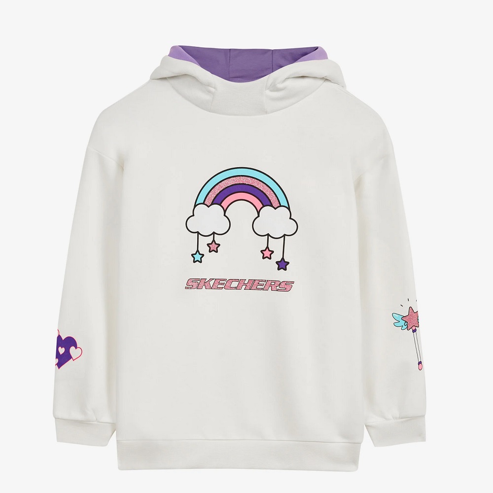 Skechers G Heavy Weight Fleece Suit Track Suit Kız Çocuk Eşofman Takımı (SK232220-102) Skechers G Heavy Weight Fleece Suit Track Suit Kız Çocuk Eşofman Takımı (SK232220-102)