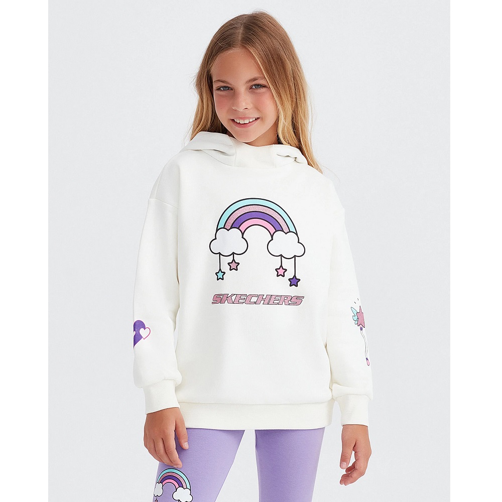 Skechers G Heavy Weight Fleece Suit Track Suit Kız Çocuk Eşofman Takımı (SK232220-102) Skechers G Heavy Weight Fleece Suit Track Suit Kız Çocuk Eşofman Takımı (SK232220-102)