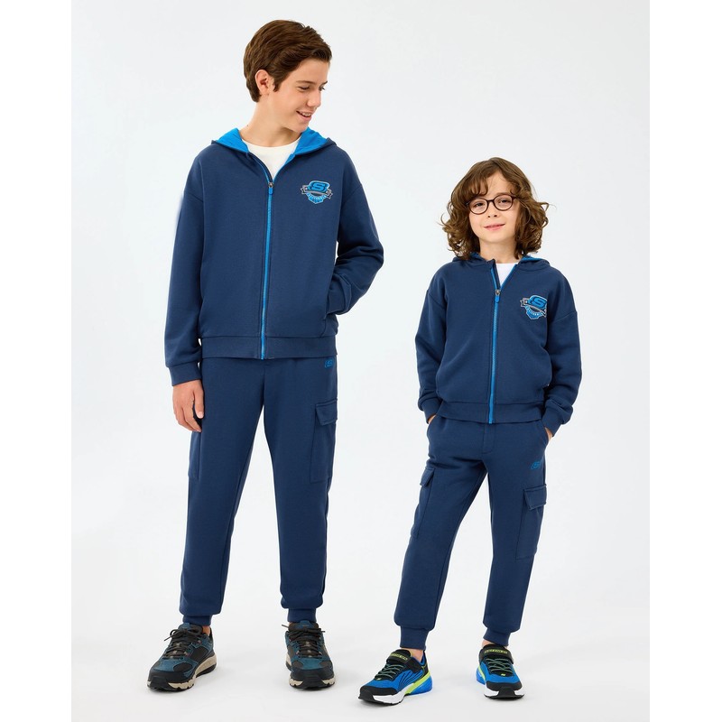Skechers Erkek Çocuk Eşofman Altı (SK2520024-0530) Lacivert