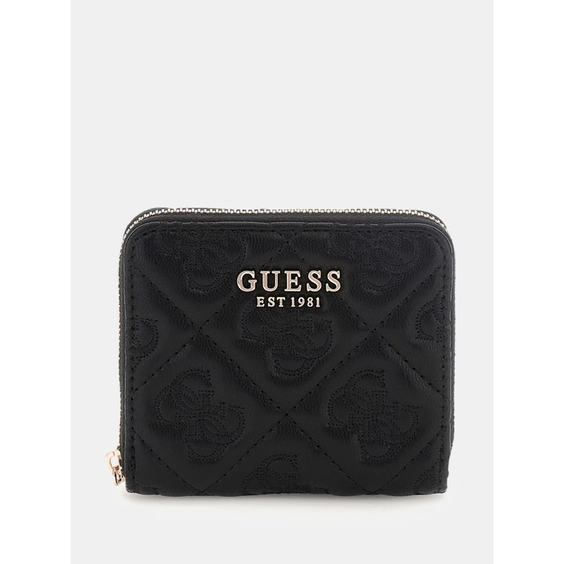 Guess Adelasia 4G Logolu Kadın Küçük Boy Cüzdan SWQL9658137 (SWQL9658137) Siyah