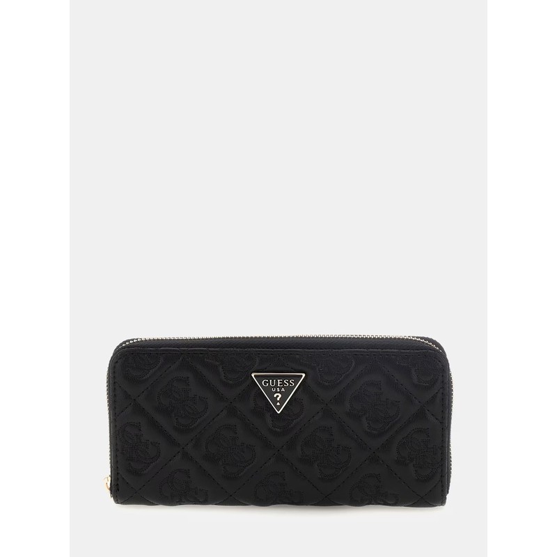 Guess Adelasia 4G Logolu Kadın Büyük Boy Cüzdan SWQL9658146 (SWQL9658146) Siyah
