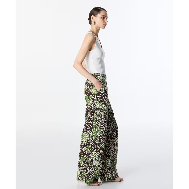Twist Çiçek Desen Kadın Pantolon (TS1250003228) Twist Çiçek Desen Kadın Pantolon (TS1250003228)