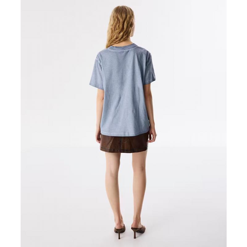 Twist Görsel Baskılı Yıkamalı Kadın T-Shirt (TS1250070047) Twist Görsel Baskılı Yıkamalı Kadın T-Shirt (TS1250070047)