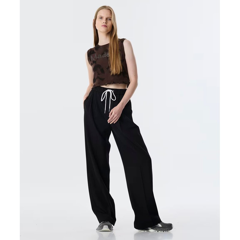 Twist Kontrast Kordonlu Kadın Pantolon (TW6250003129) Siyah