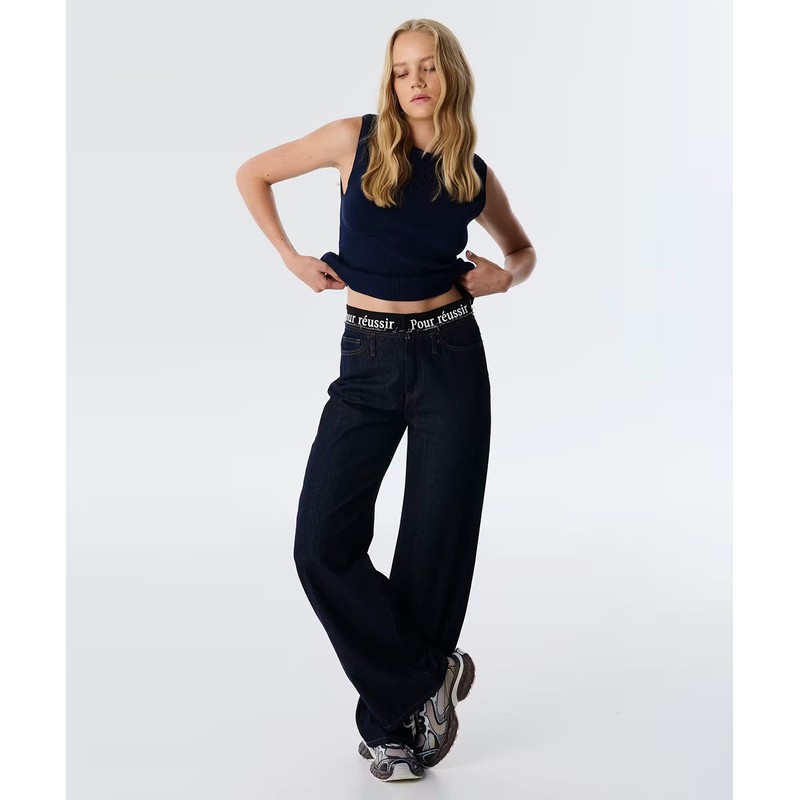 Twist Elastik Bel Kadın Jean Pantolon (TW6250018022) Lacivert