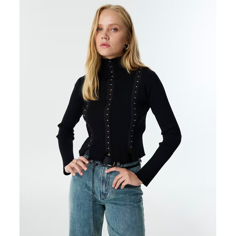 Twist Agraf Kapama Kadın Triko Kazak (TW6250050159) Twist Agraf Kapama Kadın Triko Kazak (TW6250050159)