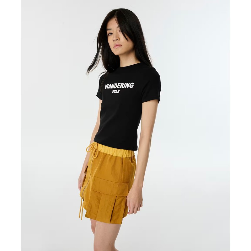 Twist Slogan Aplikeli Kadın T-Shirt (TW6250070065) Twist Slogan Aplikeli Kadın T-Shirt (TW6250070065)