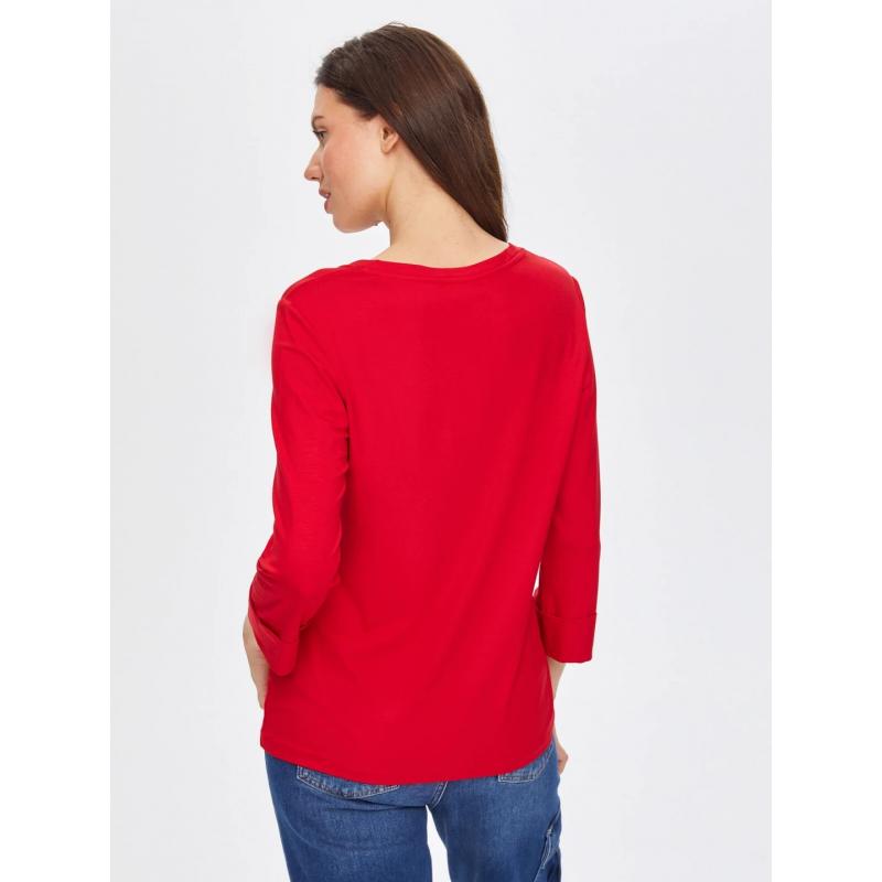 Faik Sönmez V Yaka Truvakar Kol Kadın T-shirt 69025 (U69025) Faik Sönmez V Yaka Truvakar Kol Kadın T-shirt 69025 (U69025)