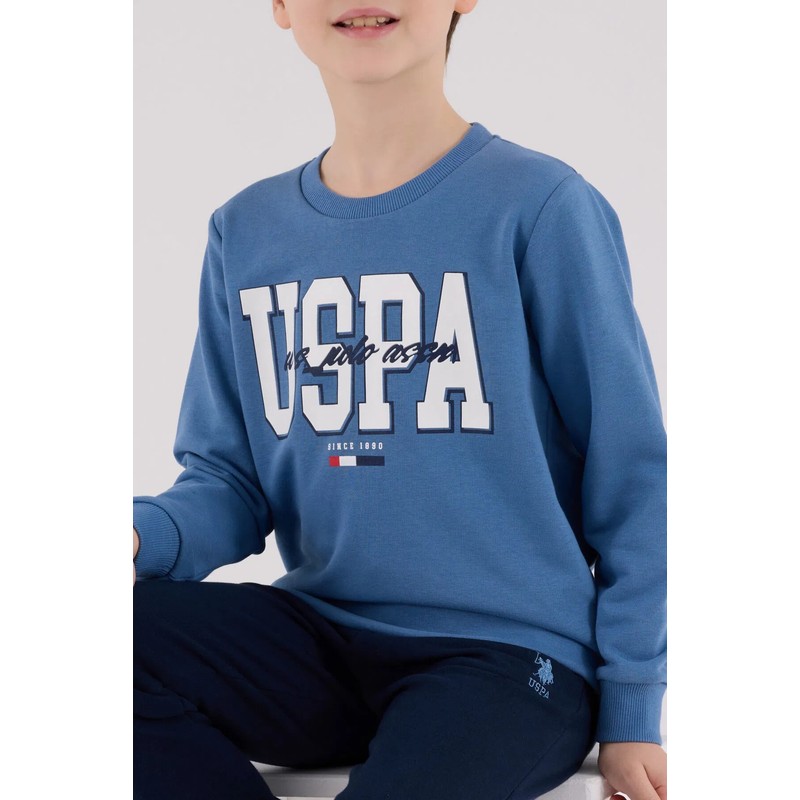 U.S. Polo Assn. Erkek Çocuk Eşofman Takımı US2205-4-V1 (US2205-4-V1) U.S. Polo Assn. Erkek Çocuk Eşofman Takımı US2205-4-V1 (US2205-4-V1)