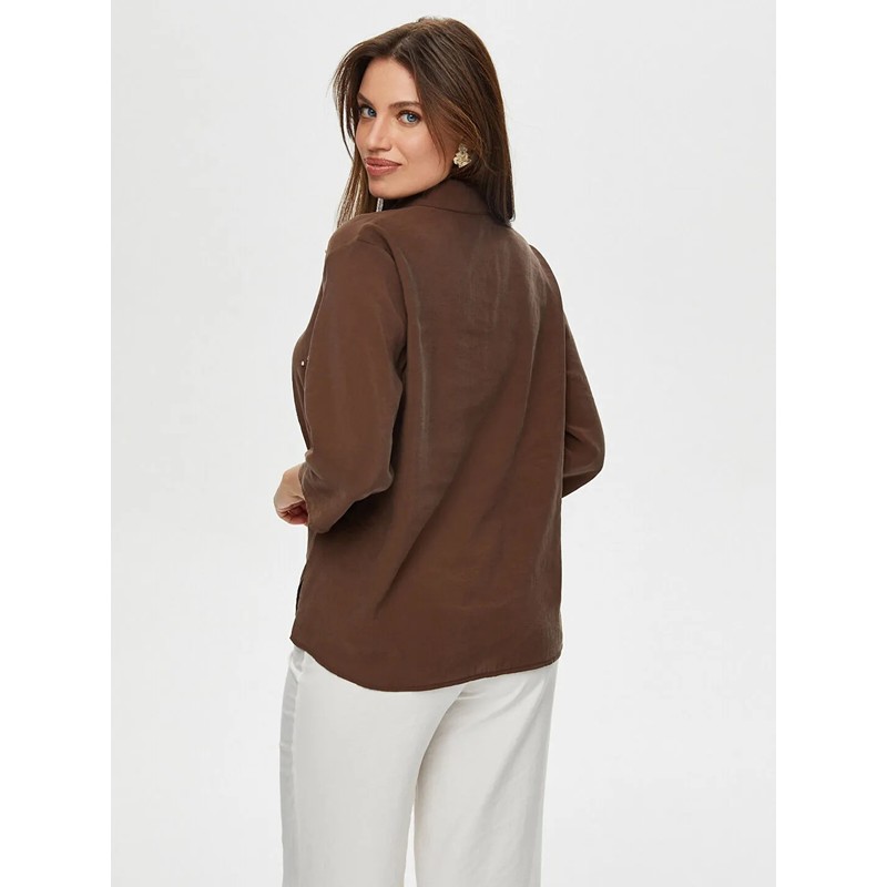 Faik Sönmez Yarım Patlı Taş Detaylı 3/4 Kol Modallı Kadın Bluz US25BLZ013 (US25BLZ013) Faik Sönmez Yarım Patlı Taş Detaylı 3/4 Kol Modallı Kadın Bluz US25BLZ013 (US25BLZ013)