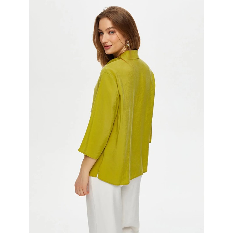 Faik Sönmez Yarım Patlı Taş Detaylı 3/4 Kol Modallı Kadın Bluz US25BLZ013 (US25BLZ013) Faik Sönmez Yarım Patlı Taş Detaylı 3/4 Kol Modallı Kadın Bluz US25BLZ013 (US25BLZ013)