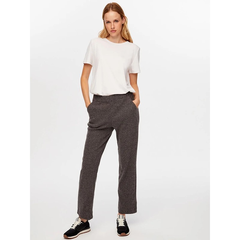 Faik Sönmez Kaşkorse Örme Wide Leg Fit Kadın Eşofman Altı W26ESA001 (UW26ESA001) Antrasit