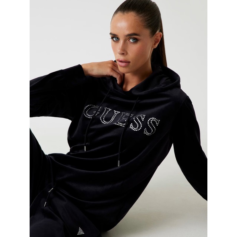 Guess Yapay Elmas Taşlı Logolu Kadın Sweatshirt V4RQ25K0232 (V4RQ25K0232) Guess Yapay Elmas Taşlı Logolu Kadın Sweatshirt V4RQ25K0232 (V4RQ25K0232)