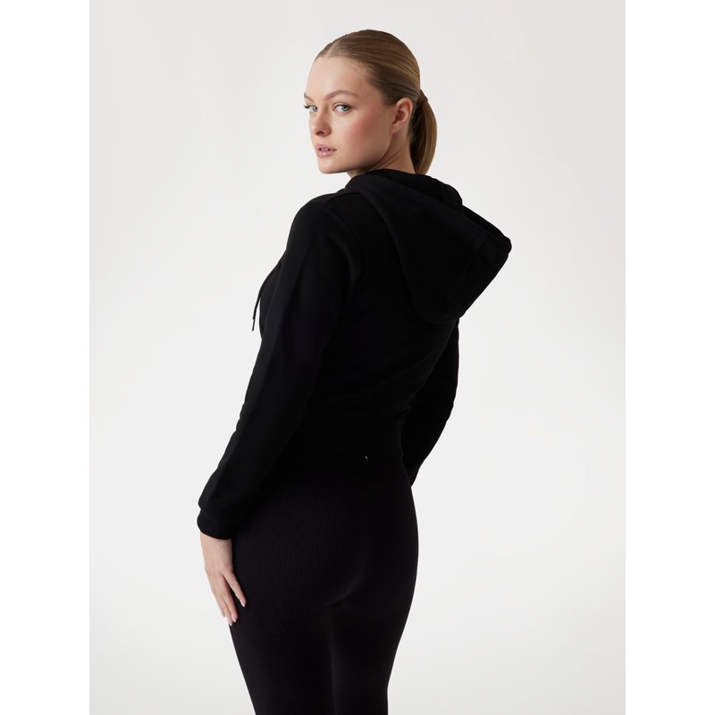 Guess Logolu Yapay Elmas Taşlı Kapüşonlu Kadın Sweatshirt V5GQ10KCRP0 (V5GQ10KCRP0) Guess Logolu Yapay Elmas Taşlı Kapüşonlu Kadın Sweatshirt V5GQ10KCRP0 (V5GQ10KCRP0)