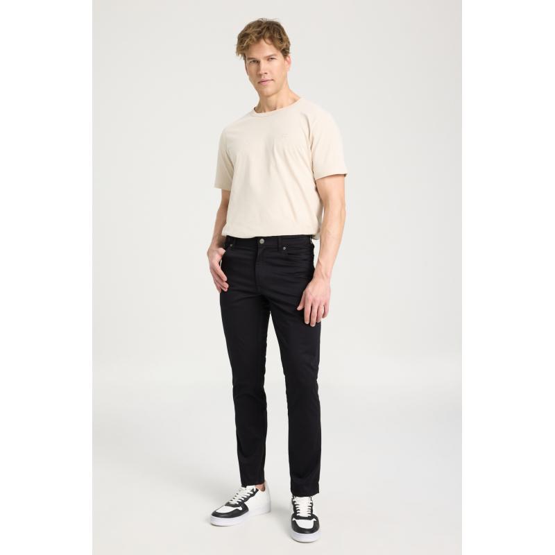 Wrangler Texas Slim Fit Erkek Denim Pantolon W12SEA001 (W12SEA001) Siyah