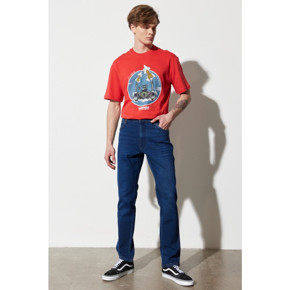 Wrangler Texas Tapered Erkek Jean Pantolon (W12T01439Z) Wrangler Texas Tapered Erkek Jean Pantolon (W12T01439Z)
