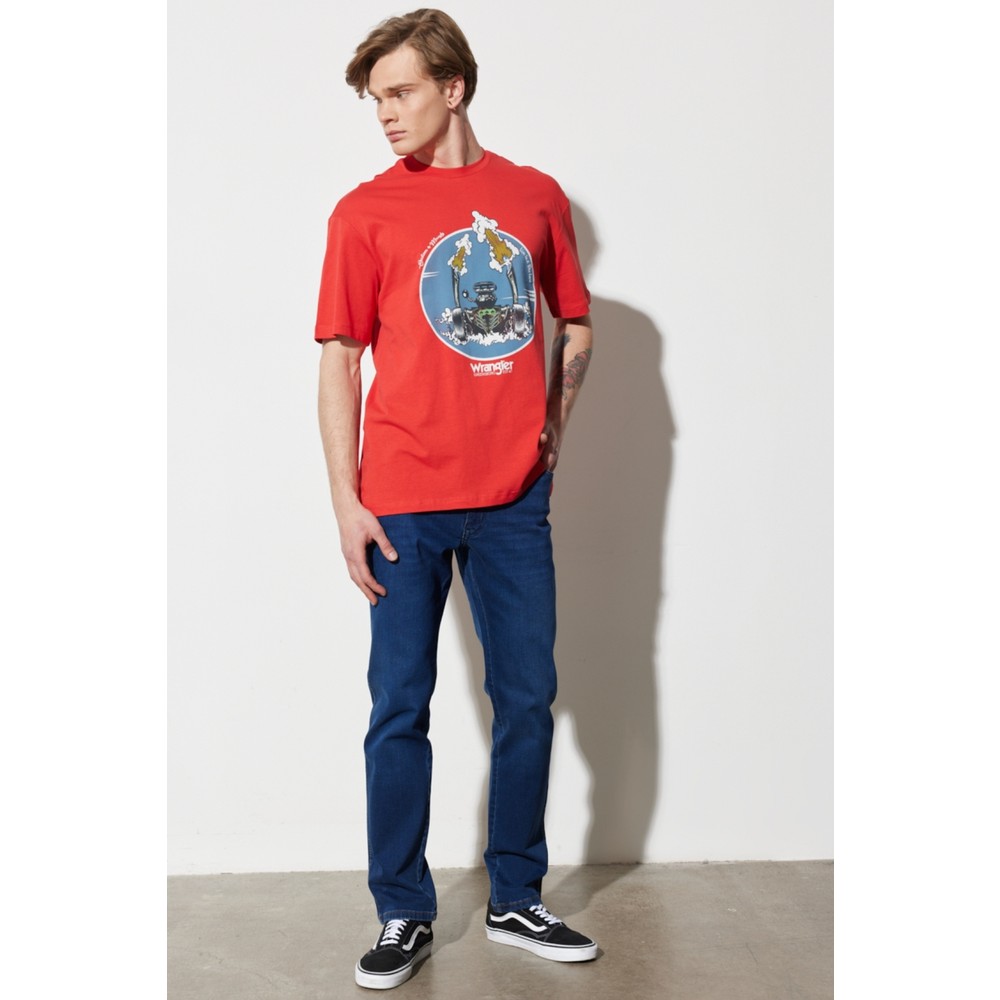 Wrangler Texas Tapered Erkek Jean Pantolon (W12T01439Z) Wrangler Texas Tapered Erkek Jean Pantolon (W12T01439Z)