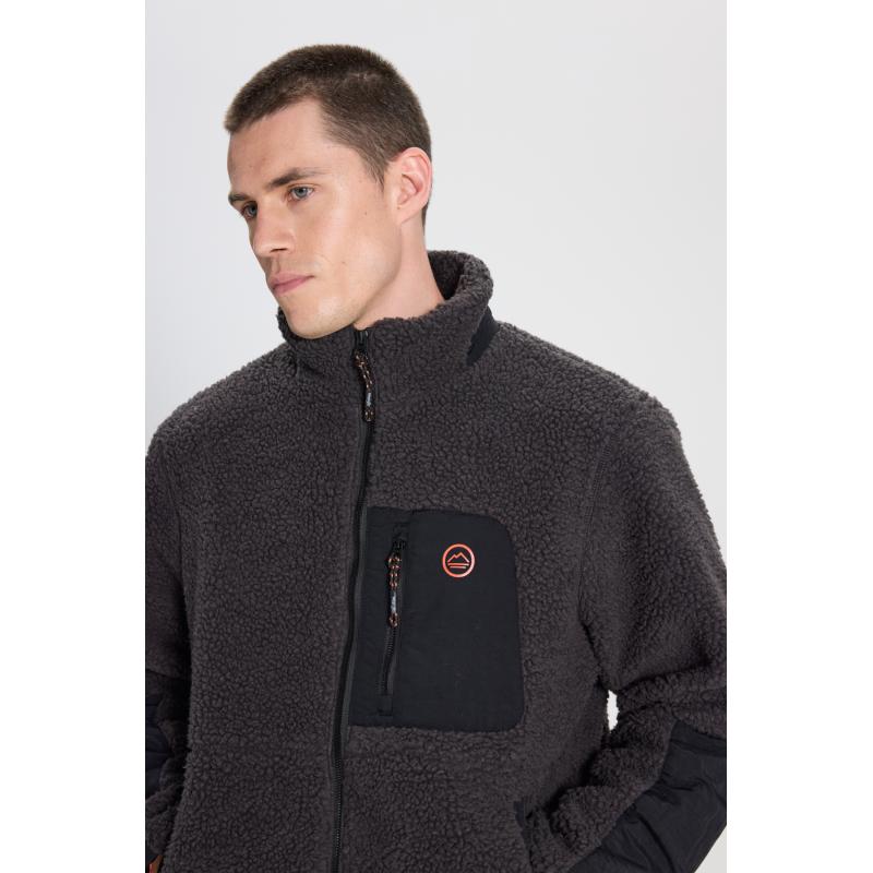 Wrangler Fermuarlı Sherpa Erkek Ceket W232218003 (W232218003) Wrangler Fermuarlı Sherpa Erkek Ceket W232218003 (W232218003)