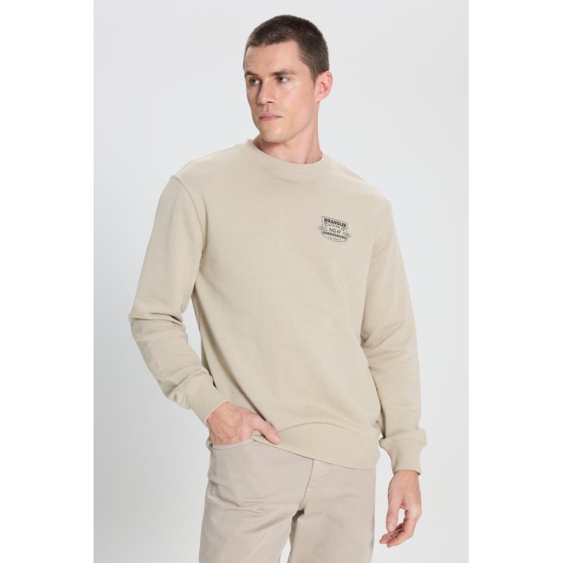 Wrangler Bisiklet Yaka Erkek Sweatshirt (W242338013) Wrangler Bisiklet Yaka Erkek Sweatshirt (W242338013)