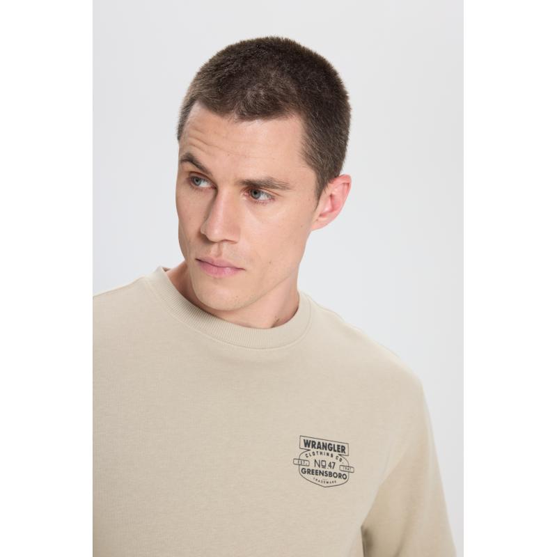 Wrangler Bisiklet Yaka Erkek Sweatshirt (W242338013) Wrangler Bisiklet Yaka Erkek Sweatshirt (W242338013)