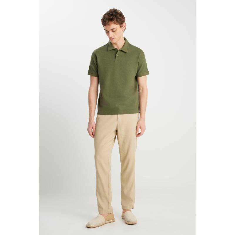 Wrangler Beli Lastikli Chino Erkek Pantolon W2510347299 (W2510347299) Bej