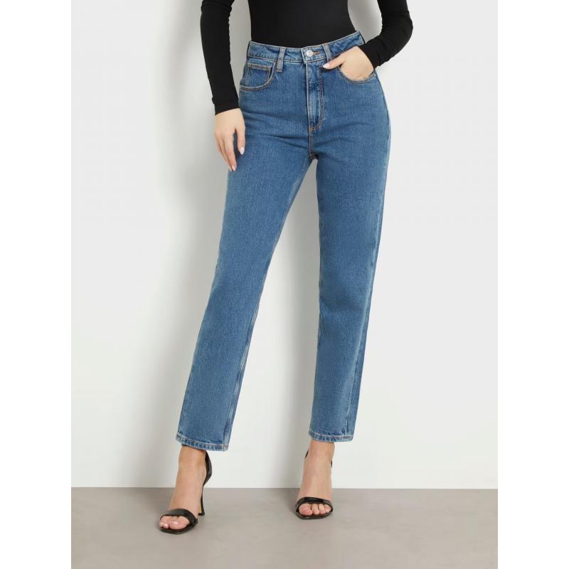 Guess Kadın Jean Pantolon W2YA21D4NH5 (W2YA21D4NH5) Mavi