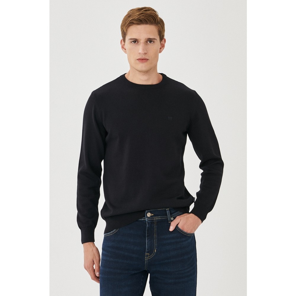 Wrangler Erkek Kazak (W8A02P100) Siyah