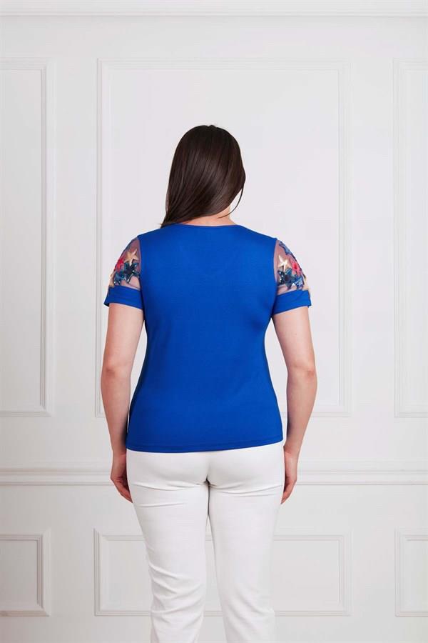 Vedi X Life Kısa Kol Yıldızlı Kadın Bluz (XY20-03091) Vedi X Life Kısa Kol Yıldızlı Kadın Bluz (XY20-03091)