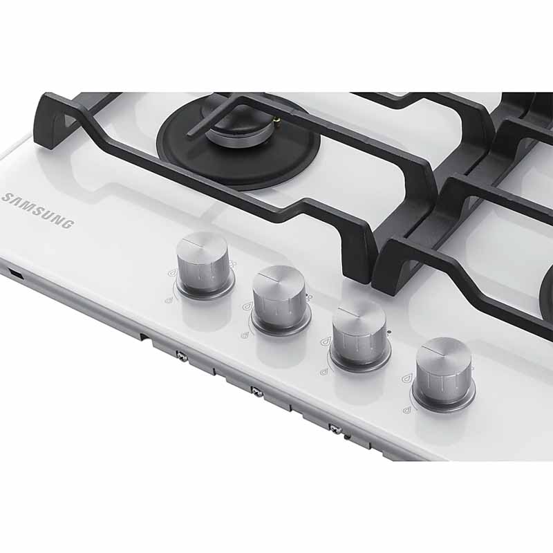 Samsung NA64M7100AW/TR 60 cm Beyaz Cam Ankastre Ocak Samsung NA64M7100AW/TR 60 cm Beyaz Cam Ankastre Ocak