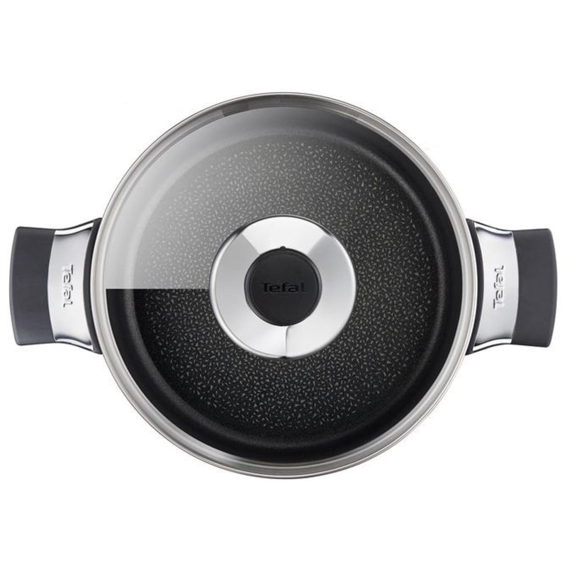 Tefal Titanium Talent Pro 24cm Kısa Tencere 2100107012 Tefal Titanium Talent Pro 24cm Kısa Tencere 2100107012