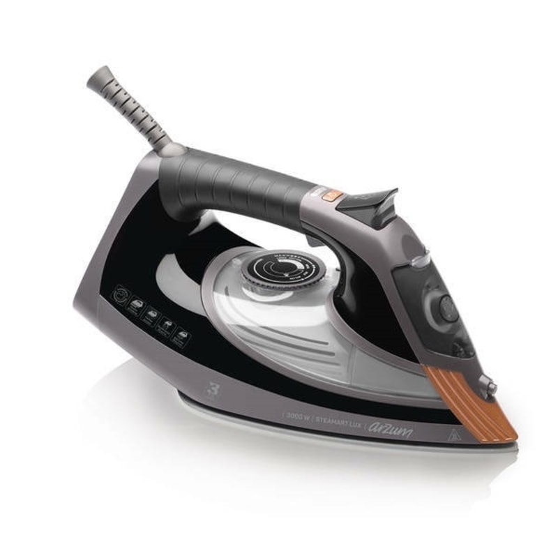 Arzum AR693 STEAMART LUX 3000w Siyah Buharlı Ütü 
