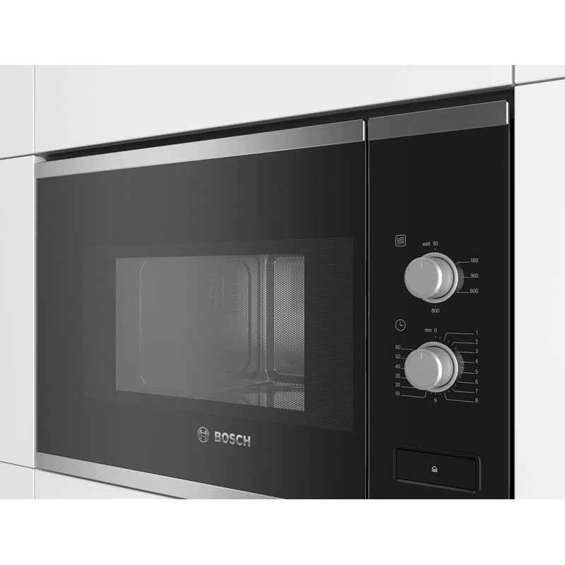 Bosch BFL520MS0 20 Lt. Siyah Ankastre Mikrodalga Fırın Bosch BFL520MS0 20 Lt. Siyah Ankastre Mikrodalga Fırın