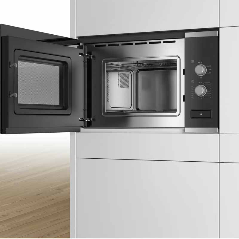 Bosch BFL520MS0 20 Lt. Siyah Ankastre Mikrodalga Fırın Bosch BFL520MS0 20 Lt. Siyah Ankastre Mikrodalga Fırın