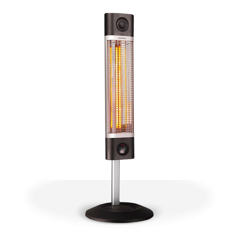 Veito V-CH1800 RE SİYAH 1700 W Elektrikli İnfrared ISITICI 