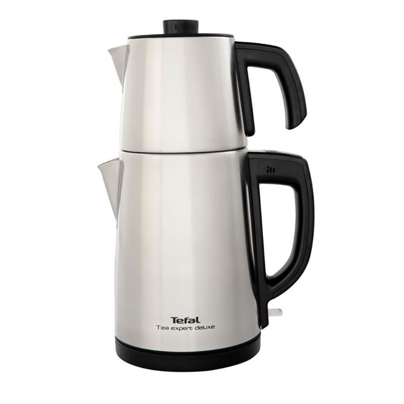 Tefal Tea Expert Deluxe Inox 1650 W Çelik Demlikli Çay Makinesi 9100036096 Tefal Tea Expert Deluxe Inox 1650 W Çelik Demlikli Çay Makinesi 9100036096