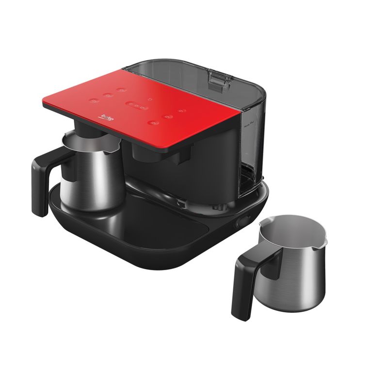 Beko TKM 8961 K Otomatik Kırmızı Türk Kahve Makinesi Beko TKM 8961 K Otomatik Kırmızı Türk Kahve Makinesi