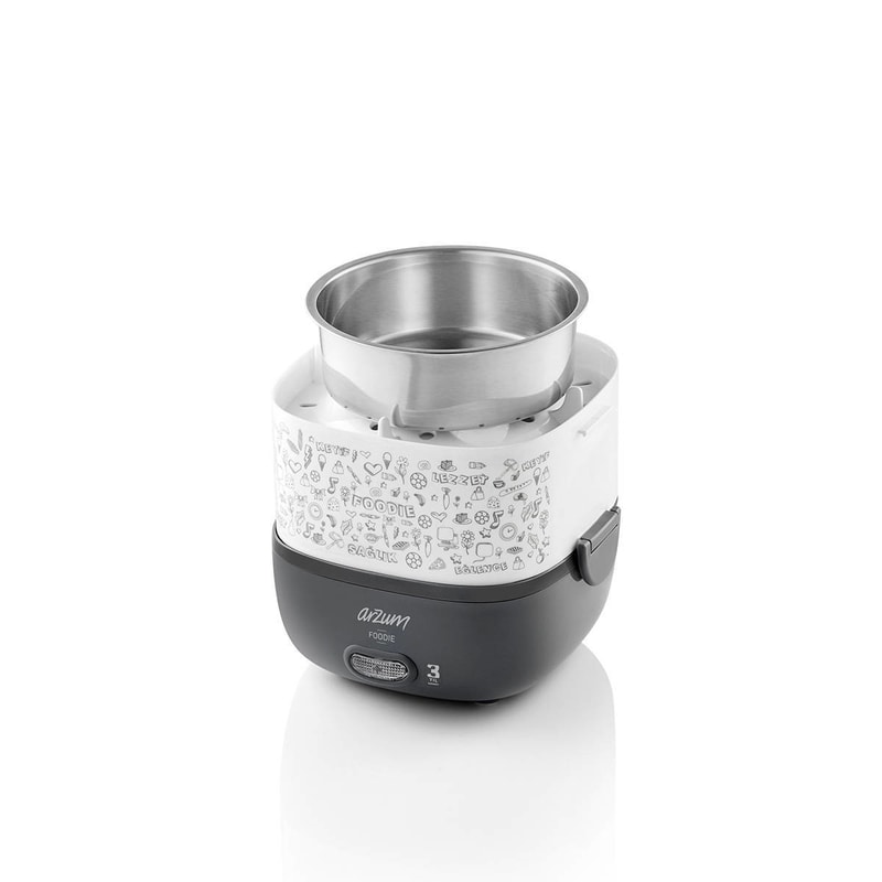 Arzum AR1073 FOODIE 1,65 Lt Beyaz Buharlı Pişirici Arzum AR1073 FOODIE 1,65 Lt Beyaz Buharlı Pişirici