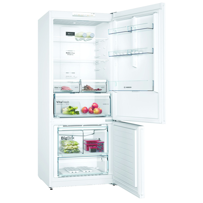 Bosch KGN76VWF0N Kombi No Frost Beyaz Buzdolabı Bosch KGN76VWF0N Kombi No Frost Beyaz Buzdolabı