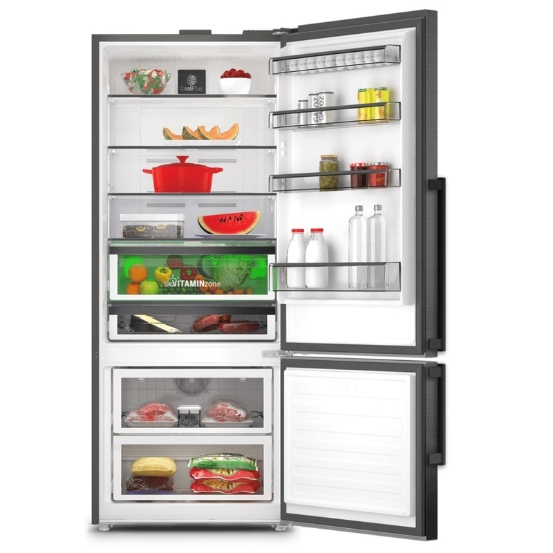 Arçelik 274580 EDI Dark Inox Kombi No Frost Buzdolabı Arçelik 274580 EDI Dark Inox Kombi No Frost Buzdolabı