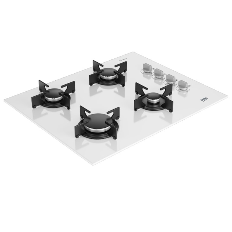 Beko BOCD T 6510 EB 65 cm Beyaz Cam Ankastre Ocak Beko BOCD T 6510 EB 65 cm Beyaz Cam Ankastre Ocak