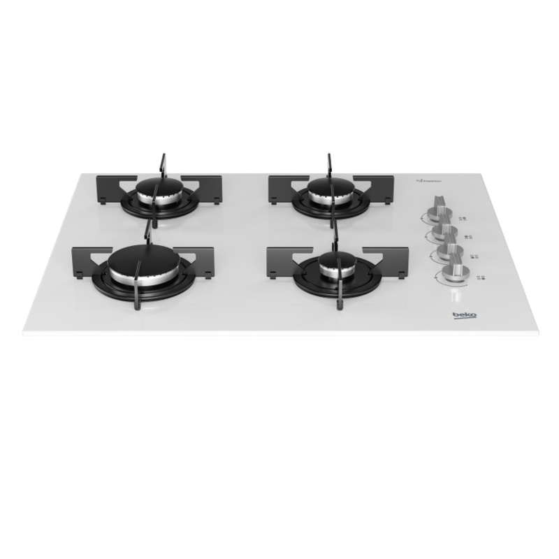 Beko BOCD T 6510 EB 65 cm Beyaz Cam Ankastre Ocak Beko BOCD T 6510 EB 65 cm Beyaz Cam Ankastre Ocak